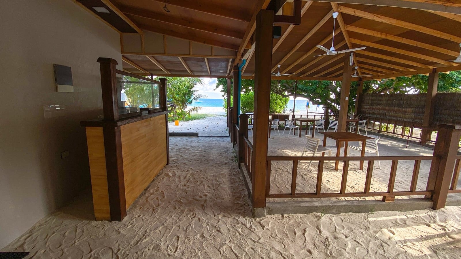 Beach-view rooms at Aagali Beach Fulidhoo opening to the lagoon