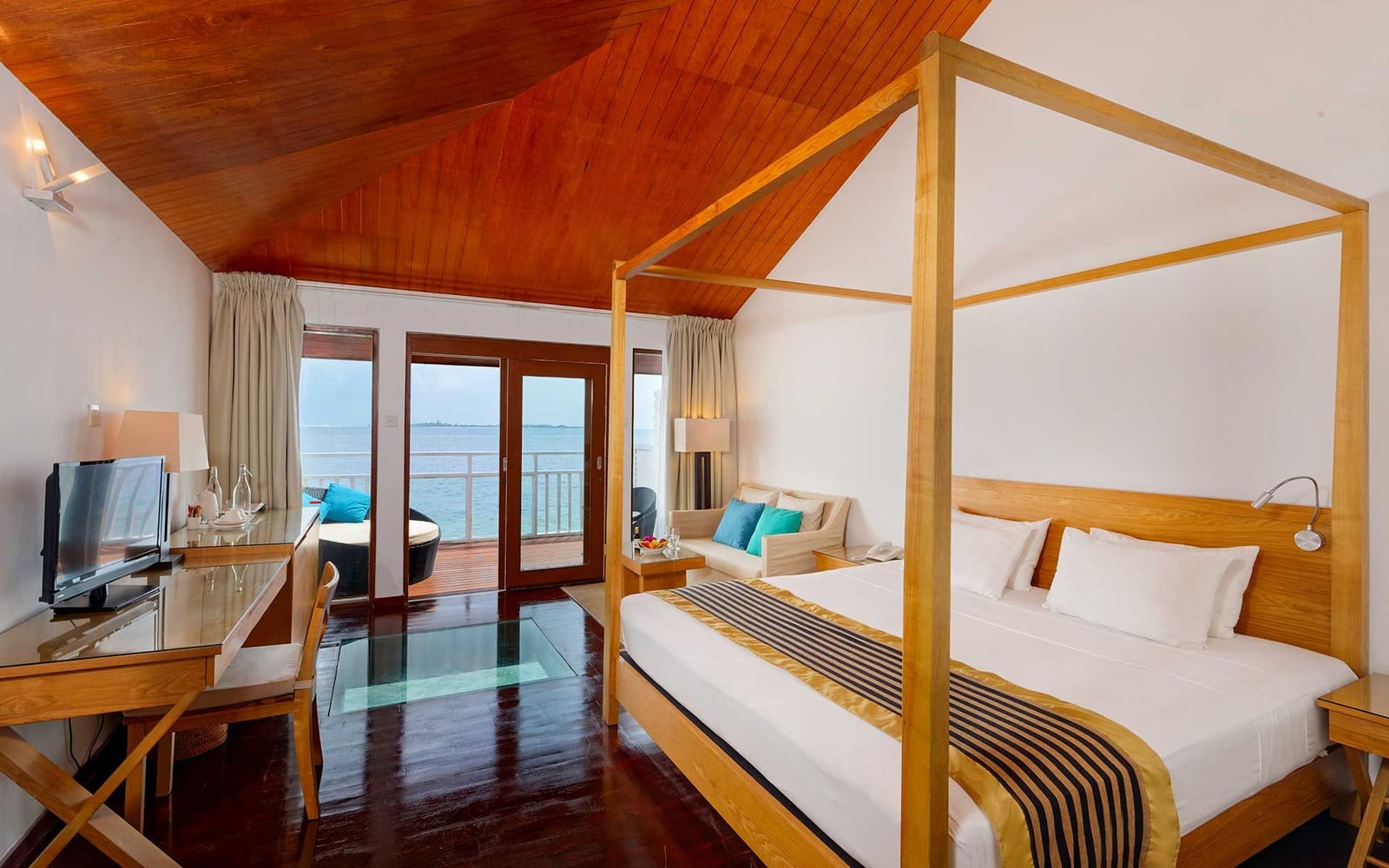 Embudu Village — 122-villa private-island resort in South Malé Atoll.